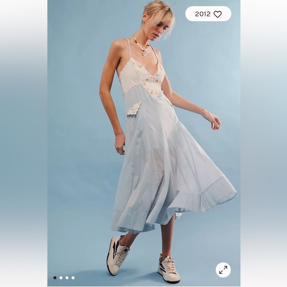Free People This And That Midi Dress size Small